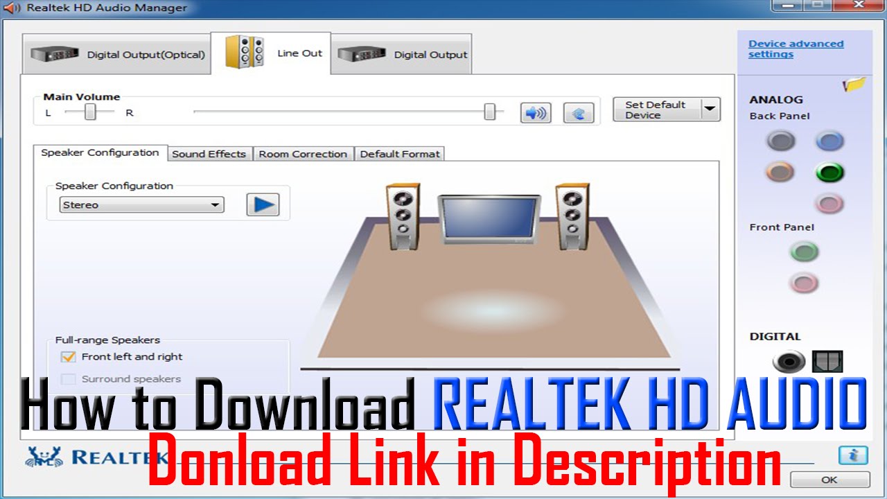 Realtek Audio Hd For Mac Os